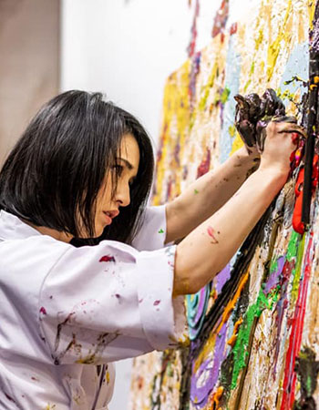 Live Painting at the Cleveland Museum of Art